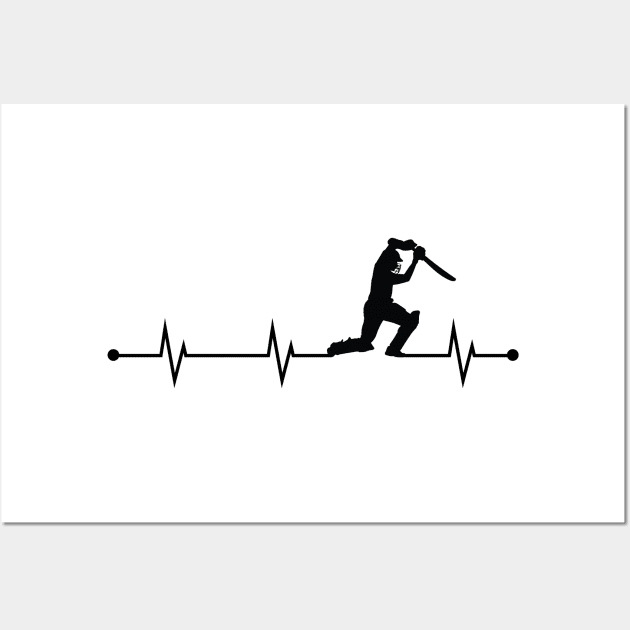 Cricket EKG Wall Art by BankaiChu